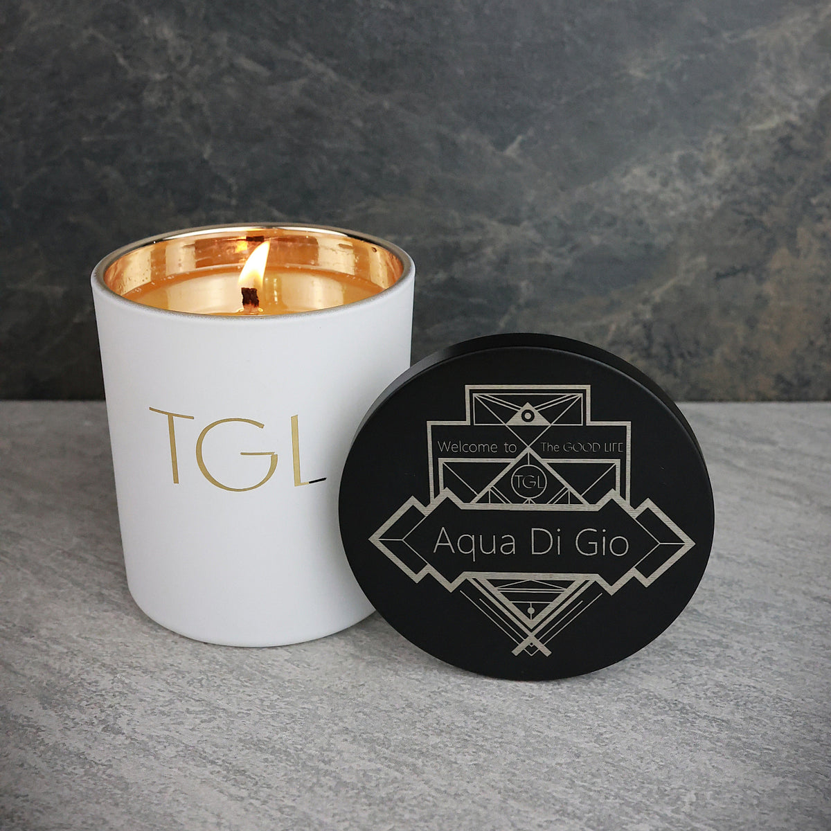 Blue Harbor soy candle from The GOOD LIFE, 8.5 oz.