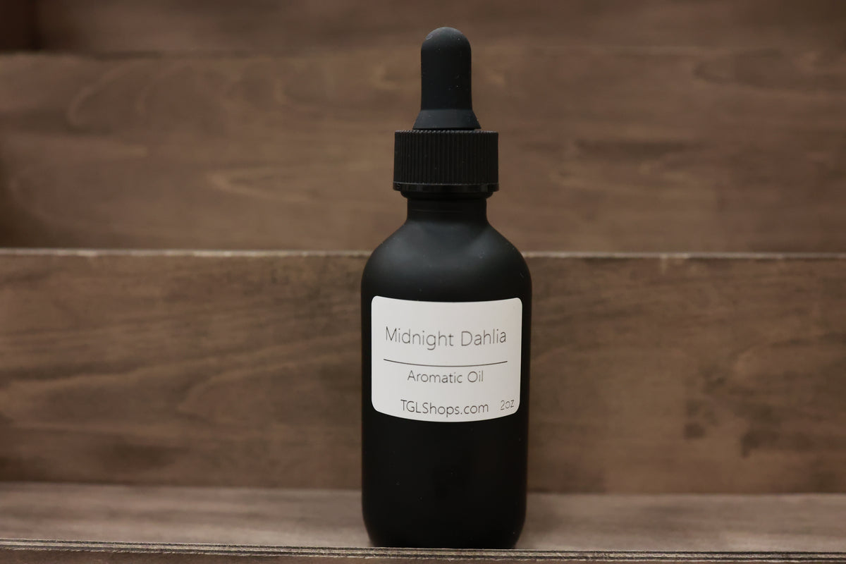 Midnight Dahlia diffuser oil from The GOOD LIFE, 2 oz.
