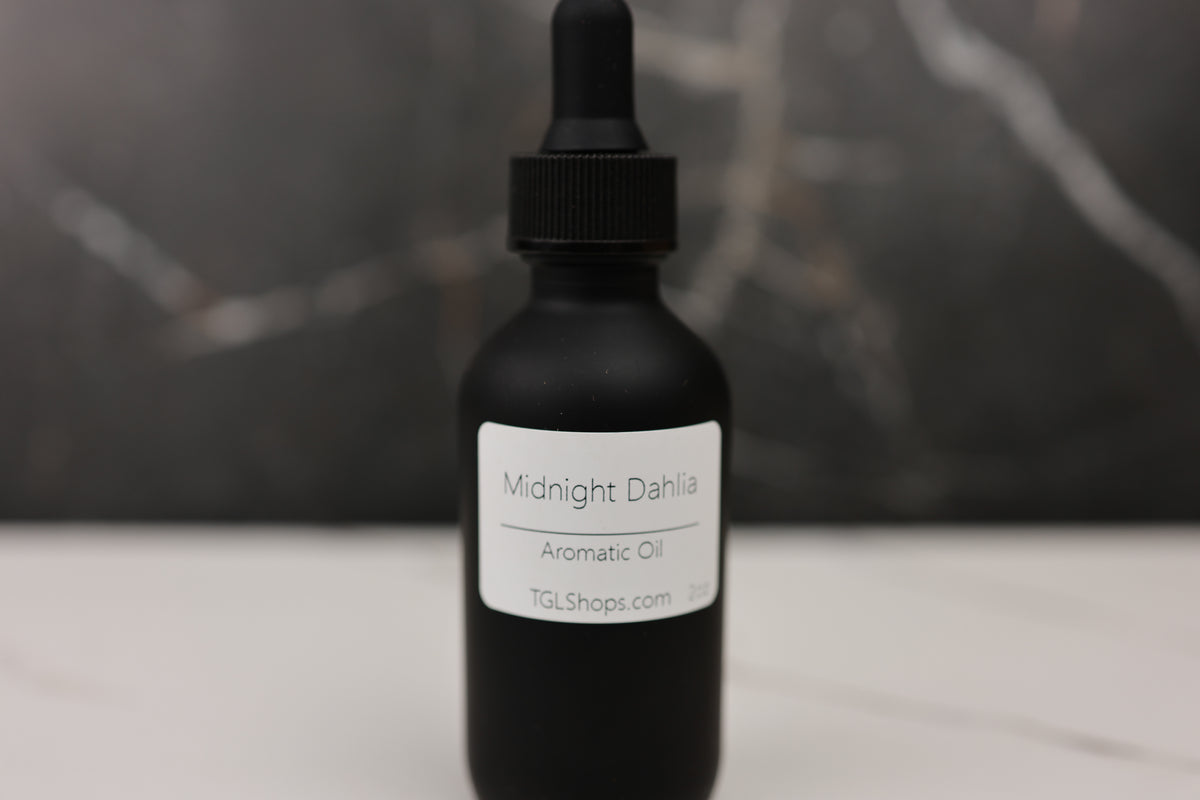 Midnight Dahlia diffuser oil from The GOOD LIFE, 2 oz.