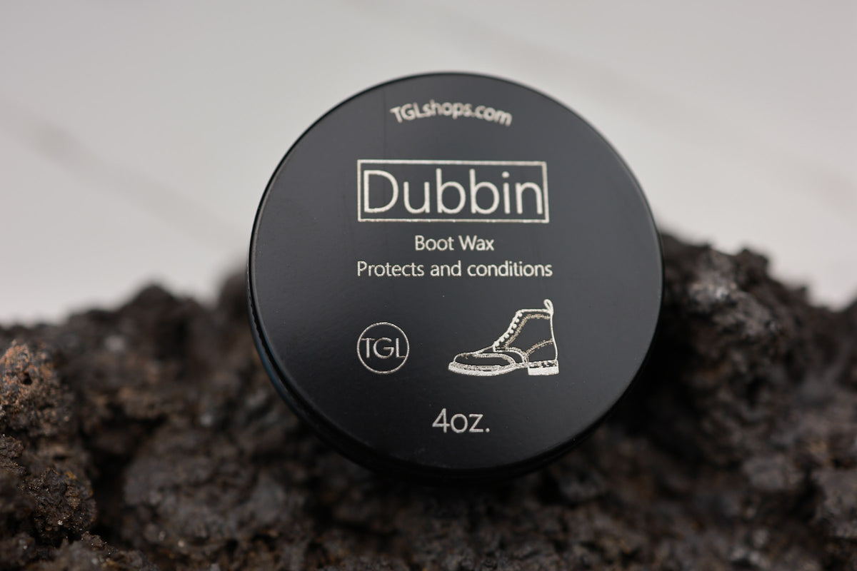 Dubbin beeswax boot wax 4 oz tin