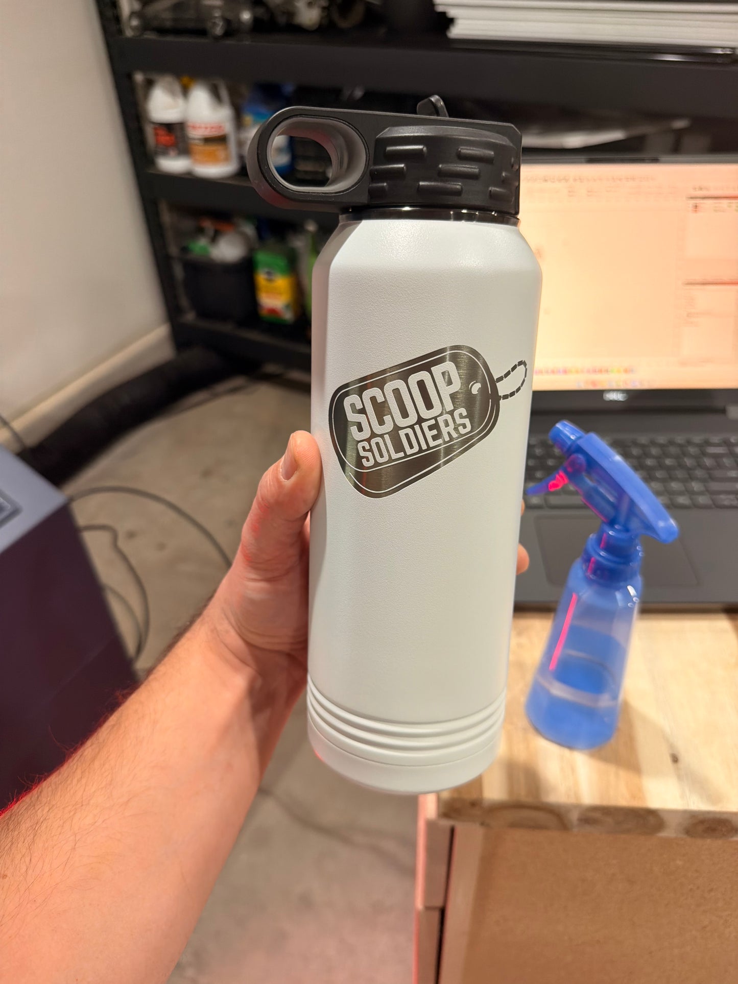 Custom Laser Engraved Tumbler - Standard Tumbler