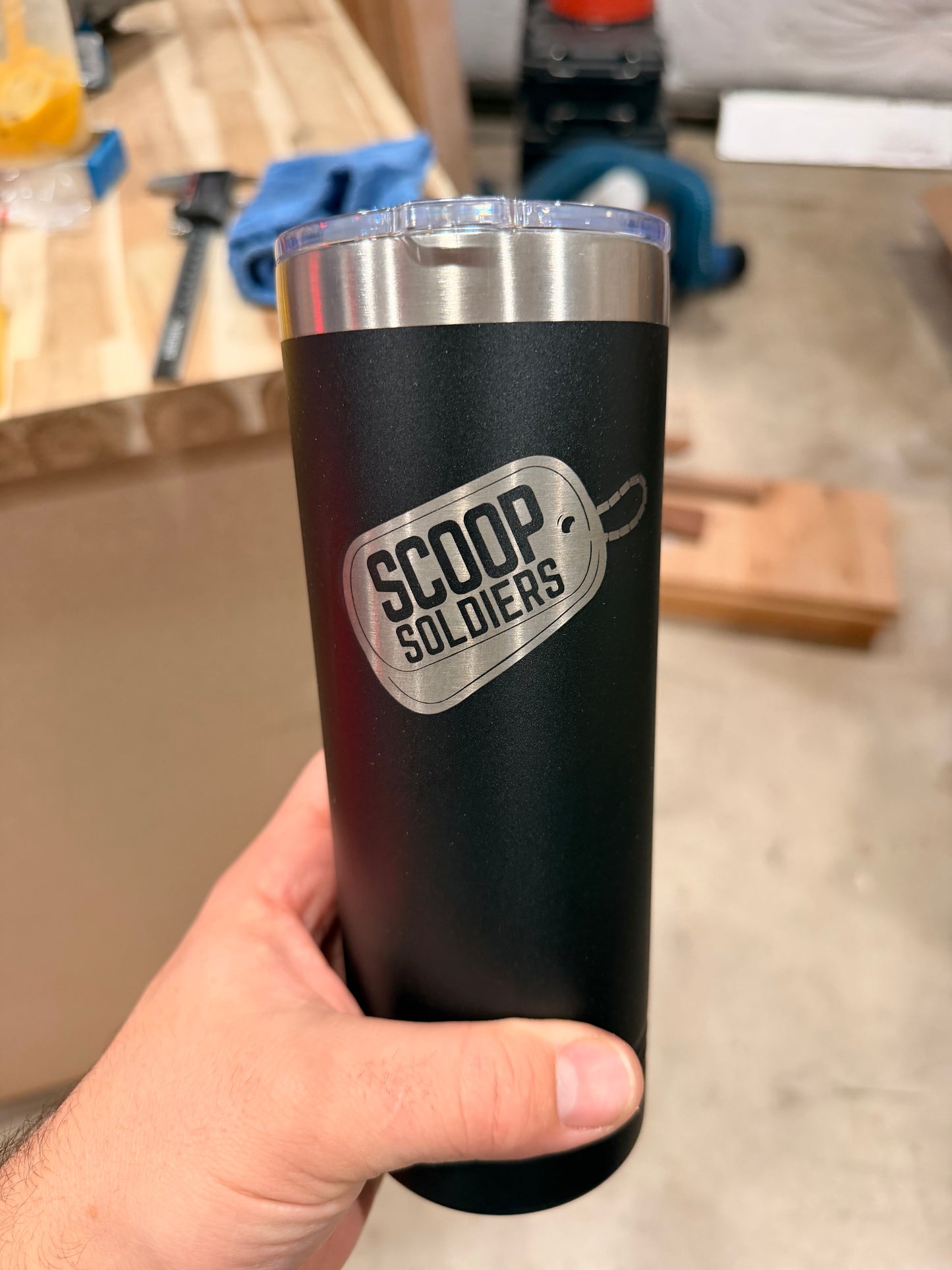 Custom Laser Engraved Tumbler - Standard Tumbler