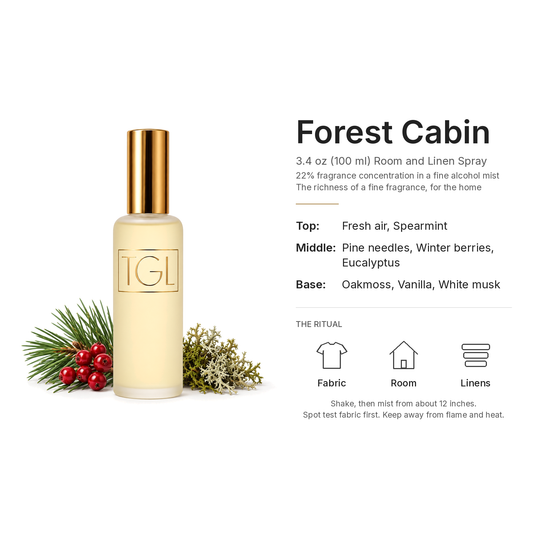 Forest Cabin Room & Linen Spray, 3.4 oz