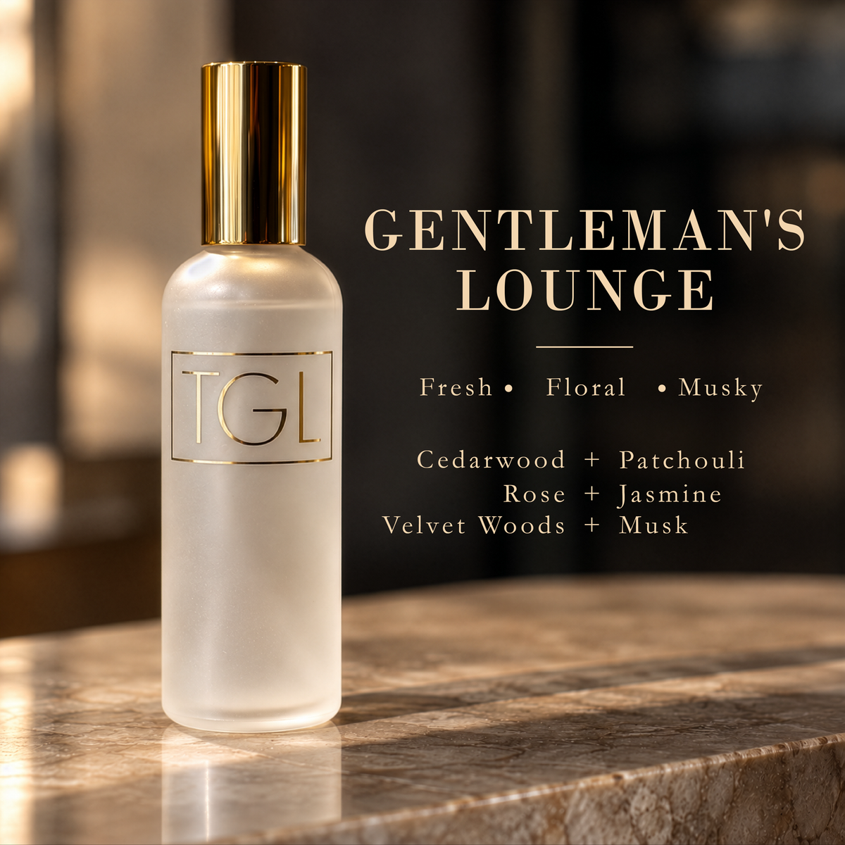Gentleman's Lounge Room & Linen Spray, 3.4 oz