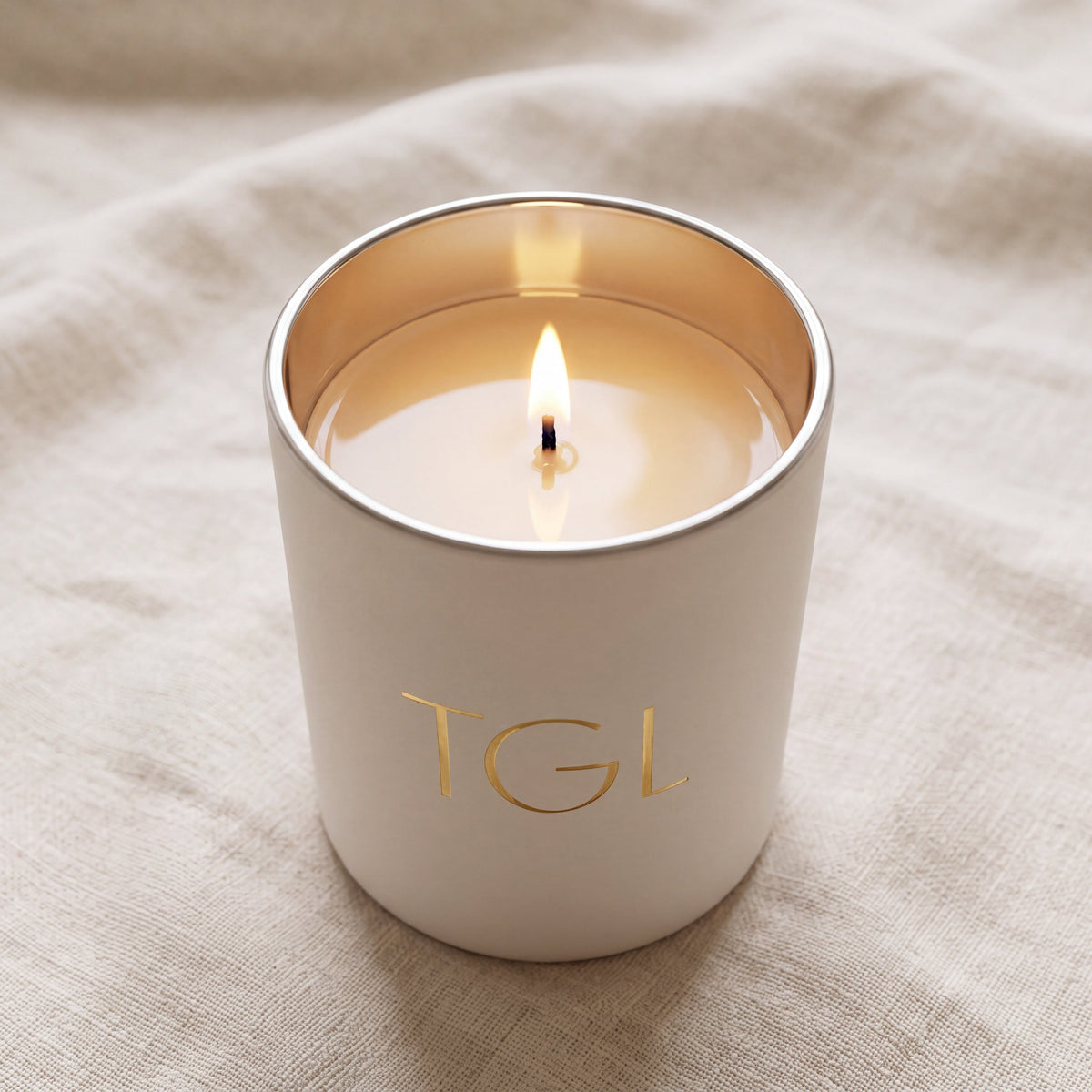 Blue Harbor Candle, 8.5 oz by The Good Life, lifestyle photo 2