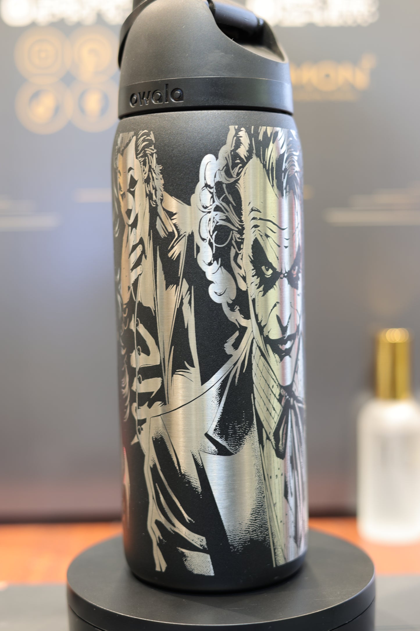 Custom Laser Engraved Tumbler - Premium Brand