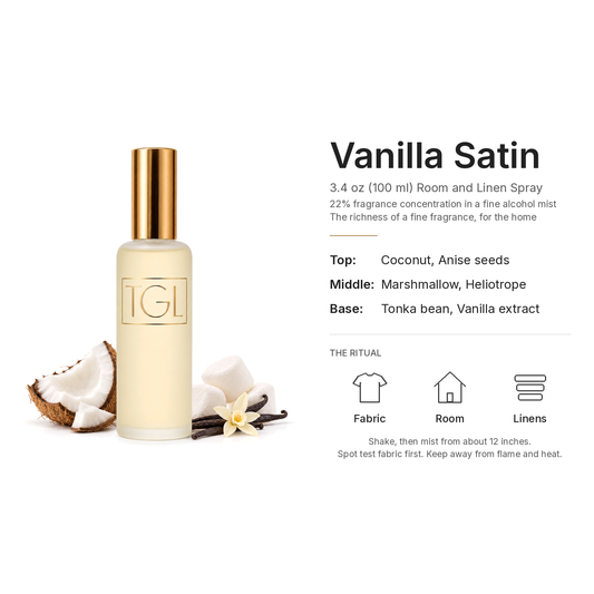 Vanilla Satin Room & Linen Spray, 3.4 oz