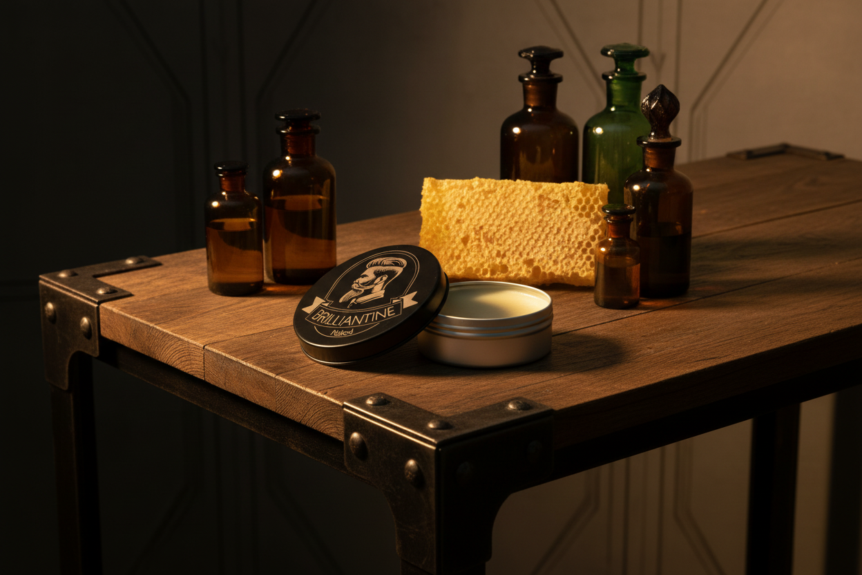 Brilliantine Naked Beard Balm Hero Image